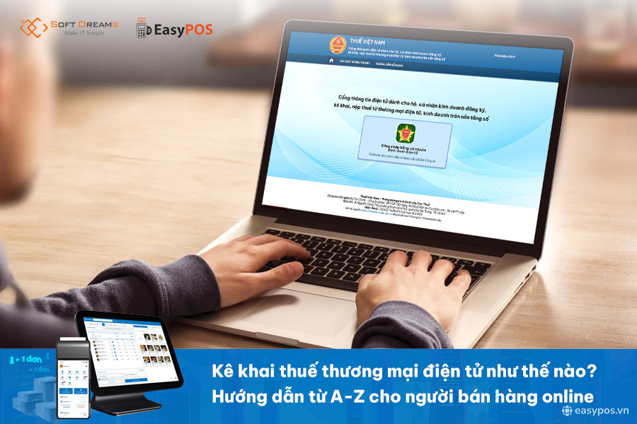 Hướng Dẫn Kê Khai Thuế Sàn Thương Mại Điện Tử