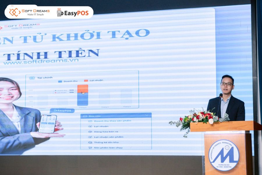 Ông Nguyễn Tấn Đại - đại diện đơn vị Softdreams