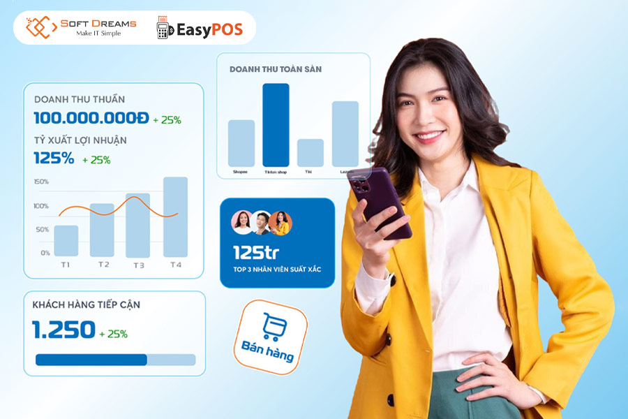EasyPOS - công cụ hỗ trợ người bán Shopee tối ưu chi phí và vận hành cửa hàng hiệu quả