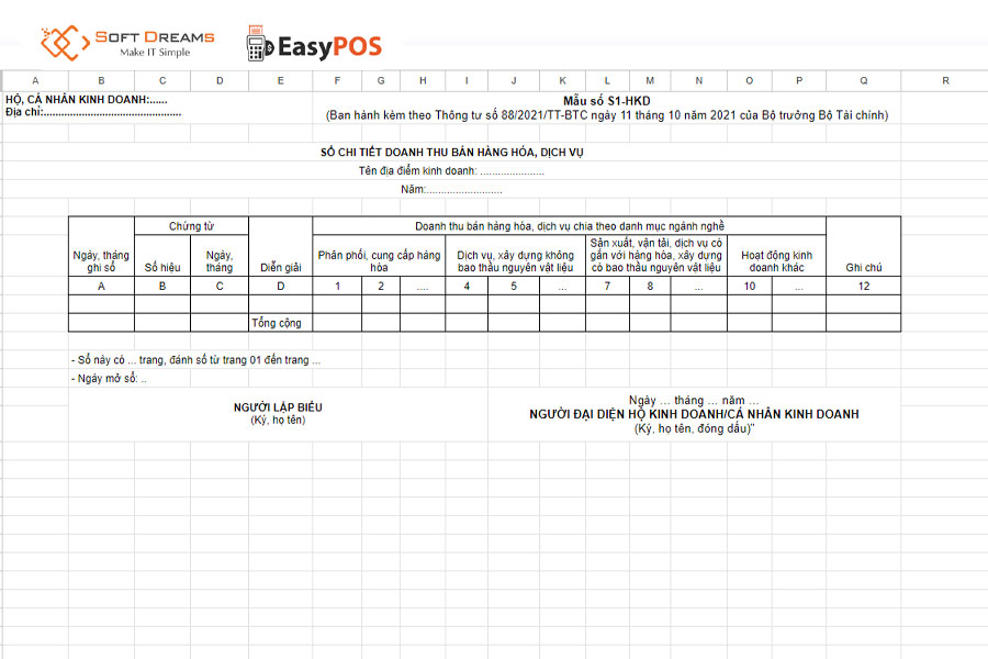 7 loại sổ sách kế toán hộ kinh doanh