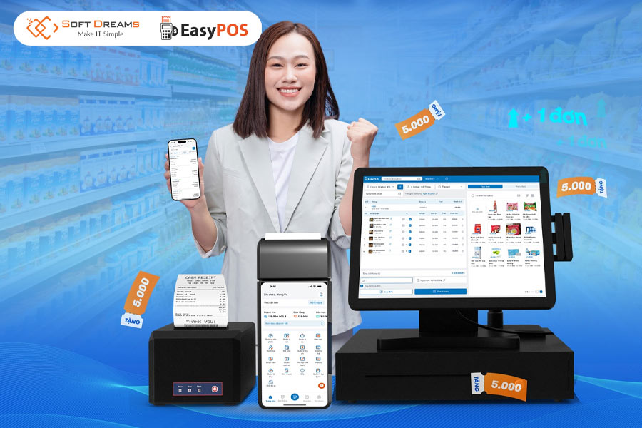 EasyPOS - Giải pháp bán hàng và xuất hóa đơn điện tử dành cho HKD