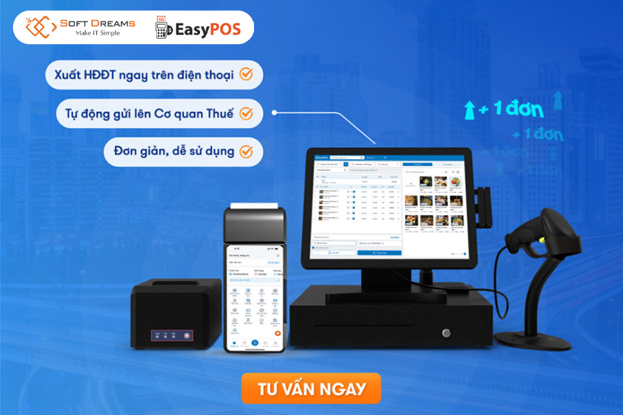 EasyPOS - Phần mềm chuyên dùng cho hộ kinh doanh cá thể