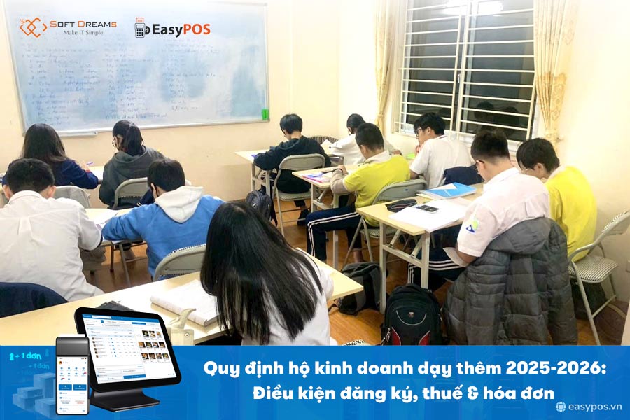 Hộ kinh doanh dạy thêm