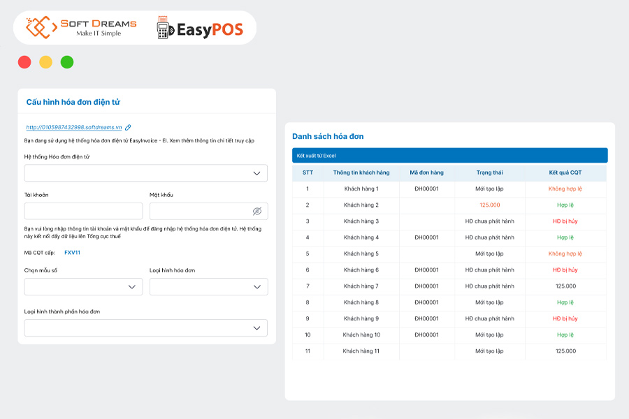 Tuân thủ quy định mới nhất về hóa đơn điện tử cùng phần mềm EasyPOS