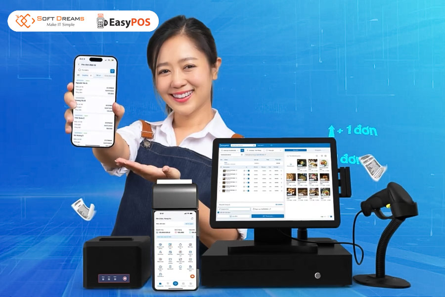 Bứt phá doanh thu ngành F&B nhờ phần mềm quản lý bán hàng EasyPOS