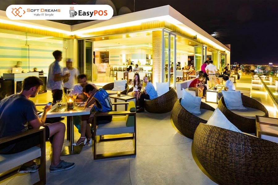 Chỉ số thể hiện mức độ khai thác chỗ ngồi của quán theo thời gian