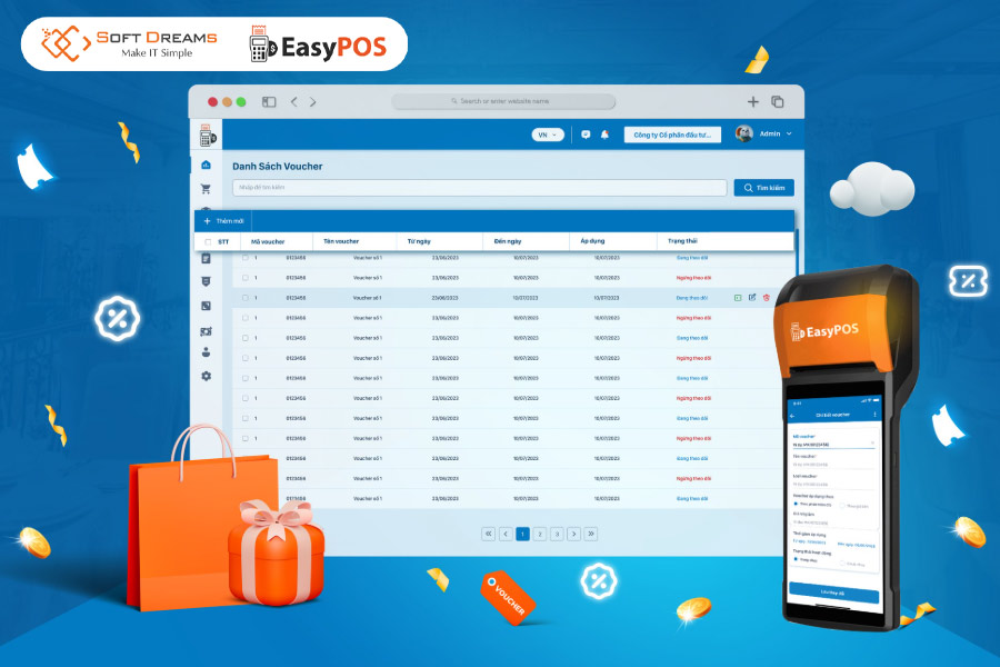 EasyPOS - Giải pháp công nghệ giúp triển khai khuyến mại hiệu quả