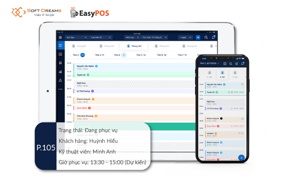 PosApp – Phần mềm hỗ trợ quản lý spa