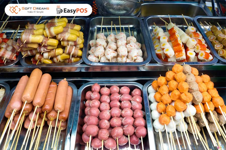 Bán đồ ăn vặt phục vụ học sinh, giới trẻ ở nông thôn