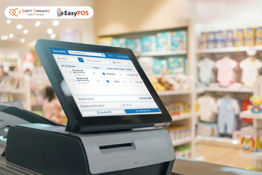 EasyPOS - Công cụ quản lý bán hàng hiệu quả cho cửa hàng mẹ & bé