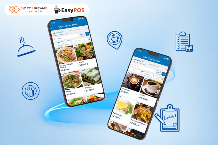 EasyPOS - Giải pháp quản lý nhà hàng chuyên nghiệp, toàn diện