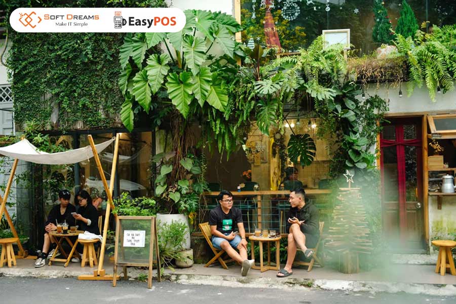 Làm thế nào để mô hình cafe sân vườn nhỏ thu hút và giữ chân khách hàng