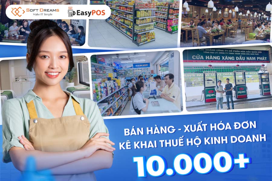 An tâm kinh doanh - không lo sai thuế với phần mềm EasyPOS
