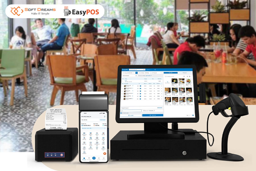 EasyPOS - Công cụ quản lý doanh thu quán cafe chính xác, hạn chế thất thoát