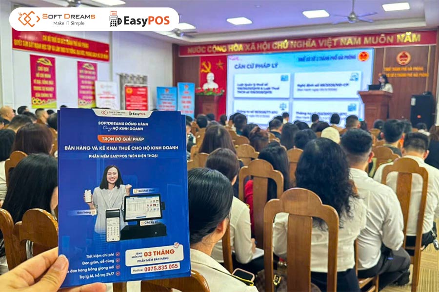EasyPOS – Trợ thủ đắc lực giúp hộ kinh doanh kê khai thuế chính xác, thuận tiện
