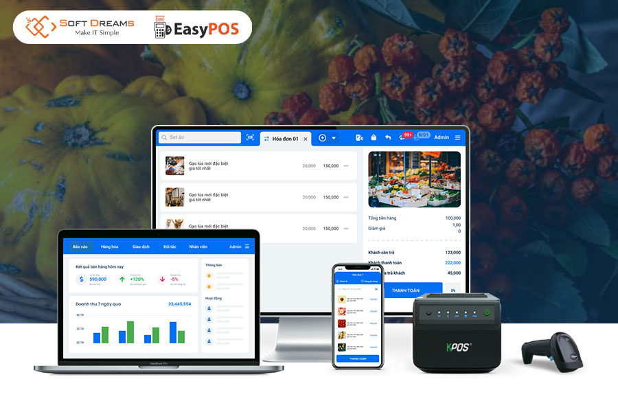 KiotViet – Giải pháp quản lý bán hàng nông sản dễ sử dụng