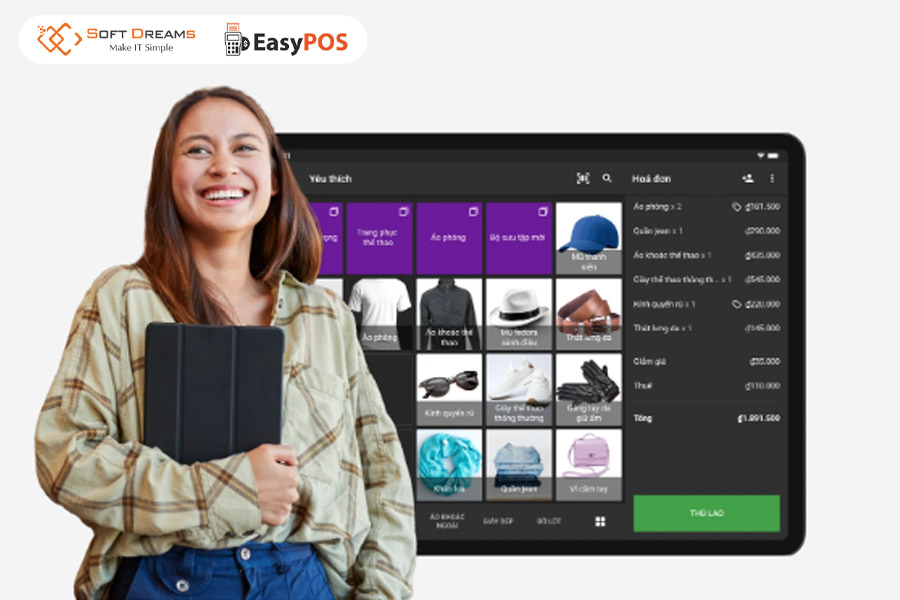 Loyverse POS - Phần mềm bán hàng siêu thị miễn phí