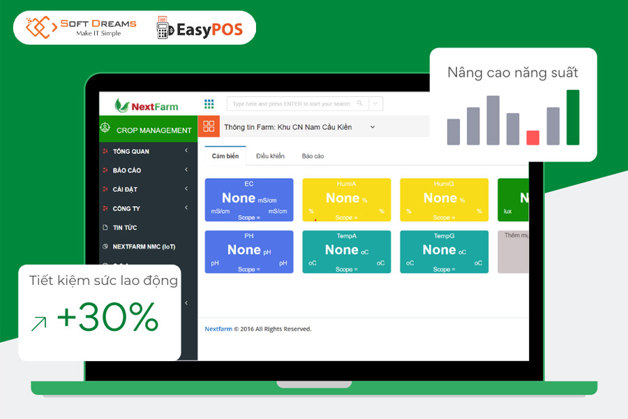 NextX – Công cụ quản lý bán hàng nông sản chuyên nghiệp