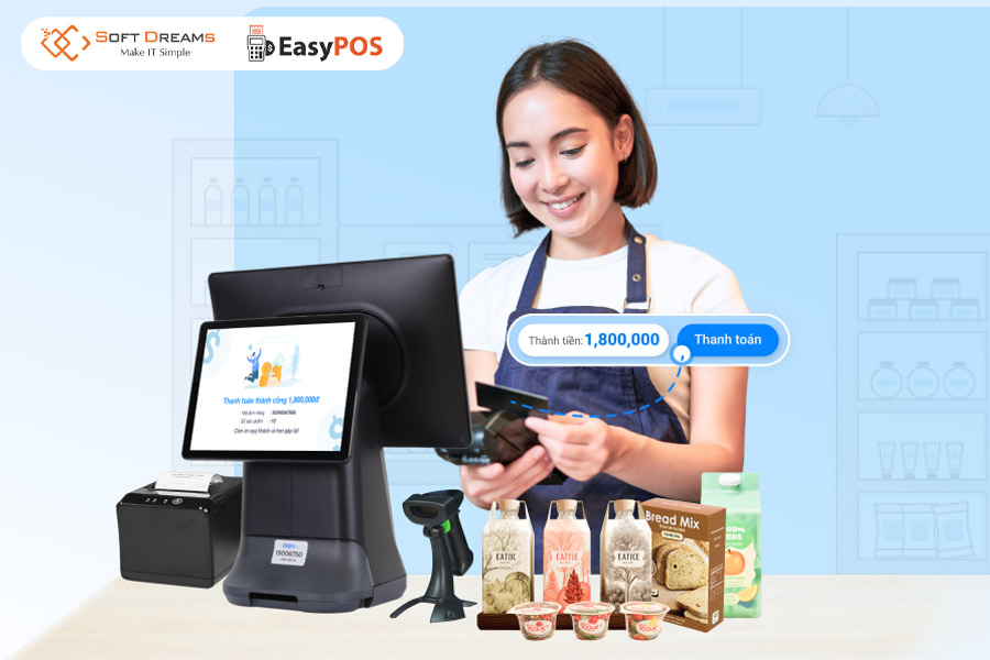 Sapo - Phần mềm bán hàng siêu thị kết hợp online và offline