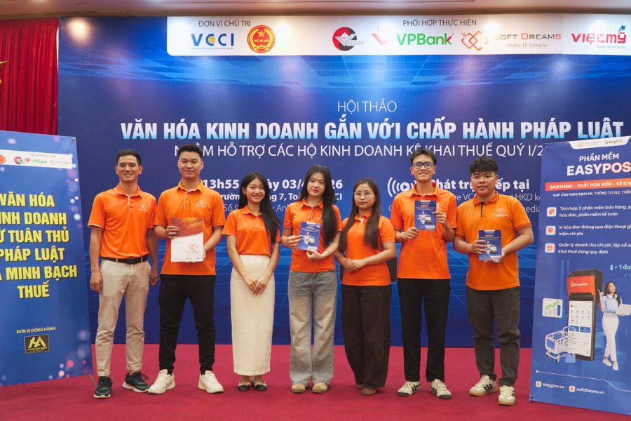 Hội thảo do VCCI, Cục Thuế và Softdreams tổ chức