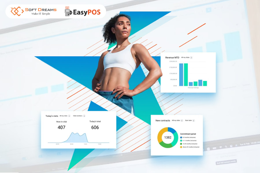 Nền tảng Perfect Gym hỗ trợ quản lý đa chi nhánh và theo dõi hoạt động phòng gym 