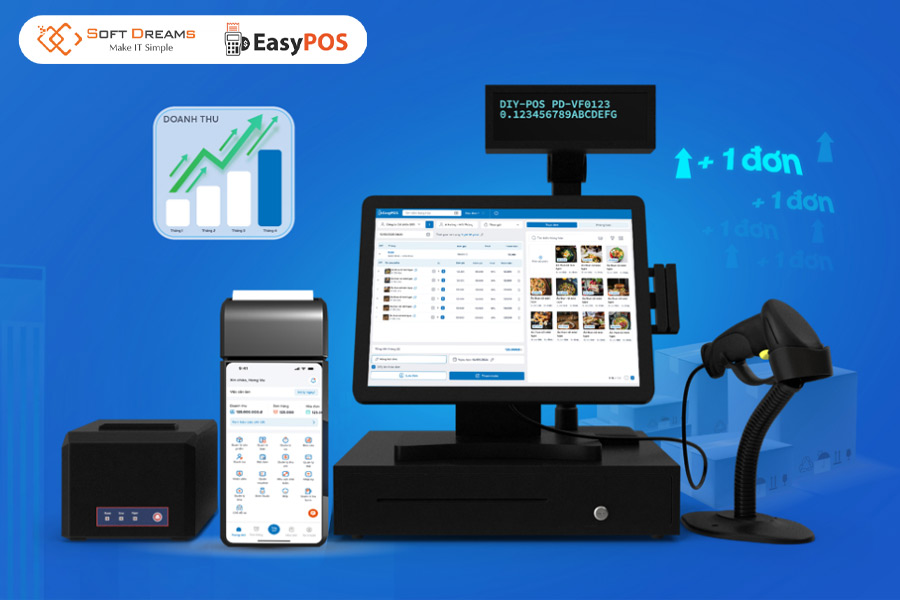EasyPOS – Công cụ quản lý bán hàng toàn diện phù hợp cho mọi hộ kinh doanh