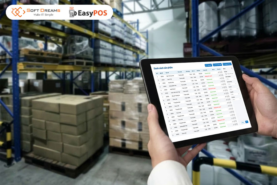 EasyPOS – Phần mềm quản lý vật liệu xây dựng tích hợp bán hàng, thuế và kế toán 