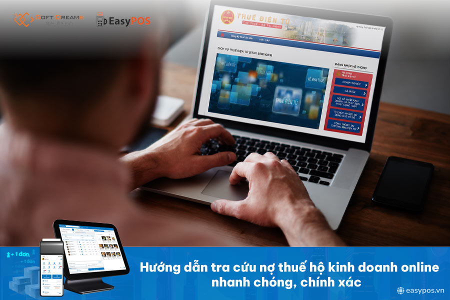 Hướng dẫn tra cứu nợ thuế hộ kinh doanh online nhanh chóng, chính xác 