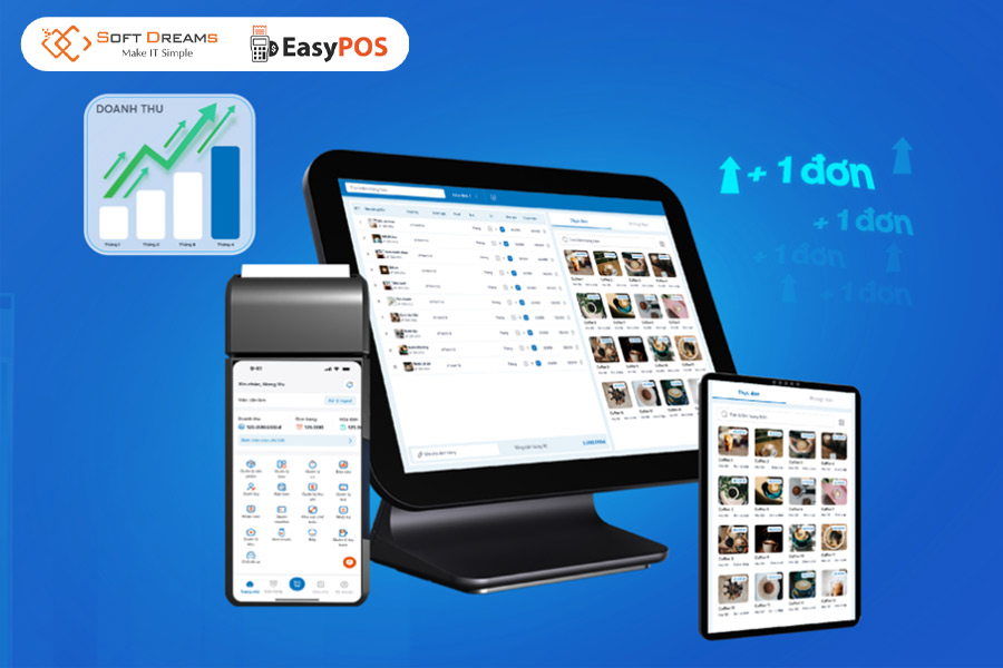 EasyPOS - Giải pháp quản lý bán hàng và xuất hóa đơn điện tử thuận tiện