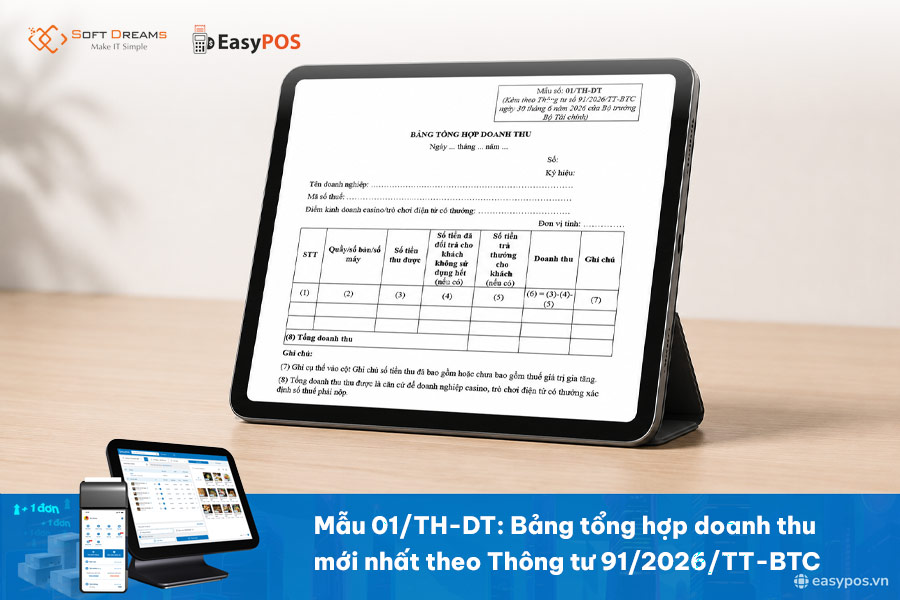 Mẫu 01/TH-DT: Tải file chuẩn theo TT 91/TT-BTC, Hướng dẫn