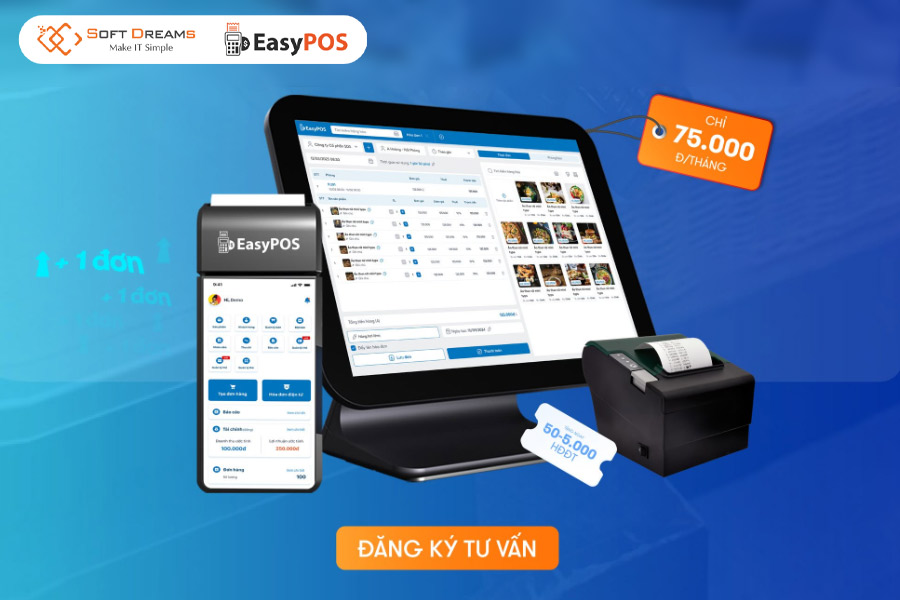 Quản lý và sử dụng hóa đơn điện tử hiệu quả với EasyPOS 