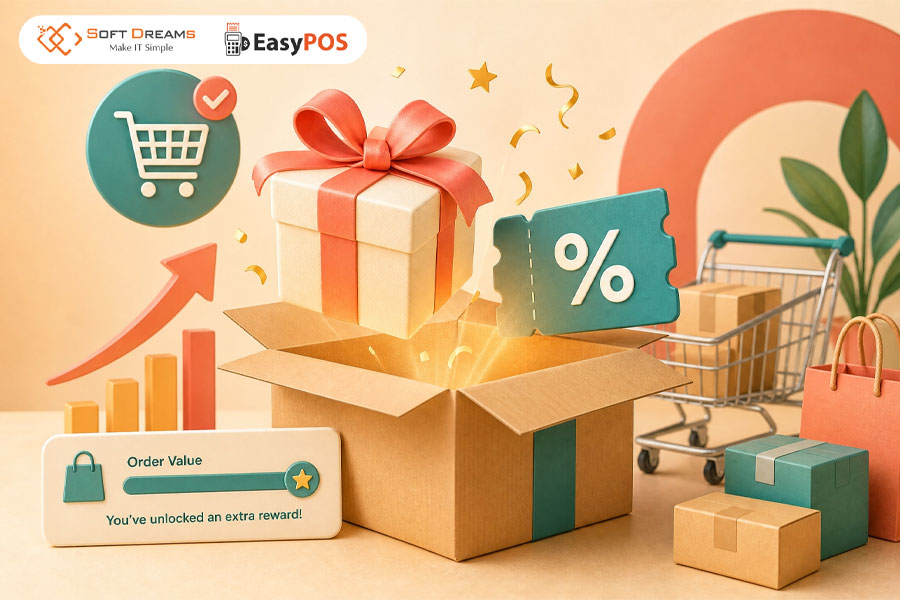 Ưu đãi quà tặng/voucher khi đơn hàng chạm mốc nhất định