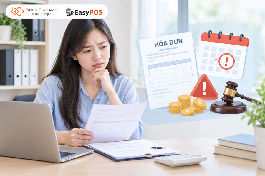 Xuất hóa đơn sai thời điểm bị xử phạt như thế nào?