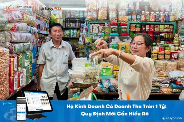 Hộ kinh doanh có doanh thu trên 1 tỷ