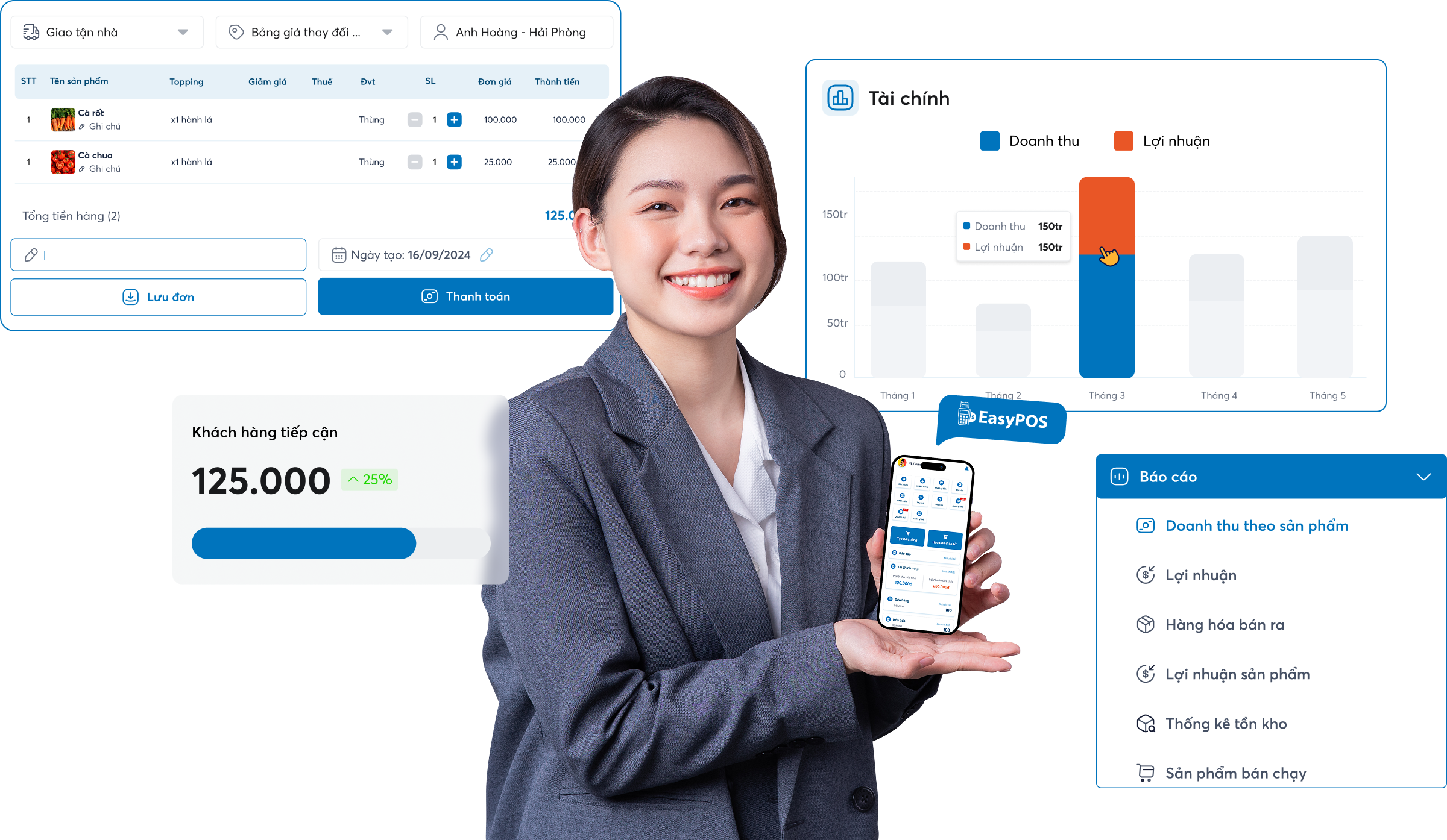 EasyPOS - Phần mềm quản lý bán hàng toàn diện