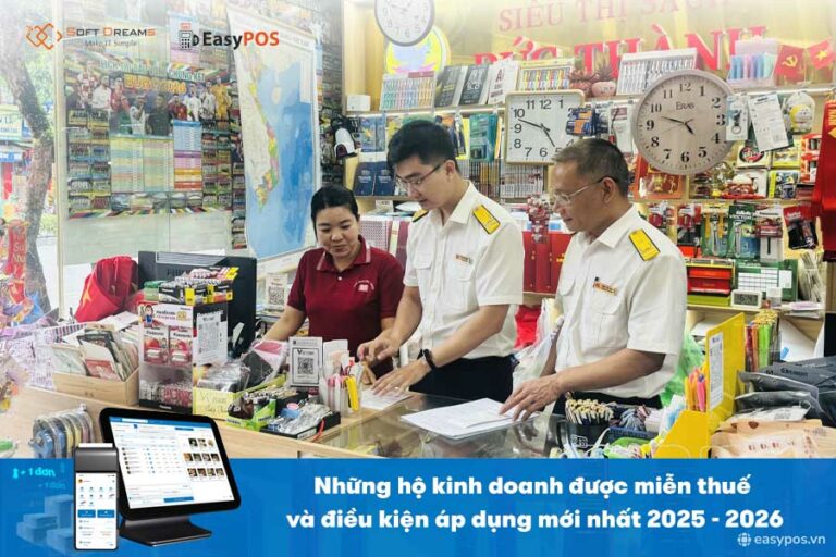 Những hộ kinh doanh được miễn thuế [Cập nhật mới nhất]