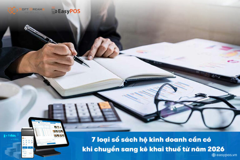 Từ 2026: 7 loại sổ sách hộ kinh doanh cần có [Cập nhật đầy đủ]