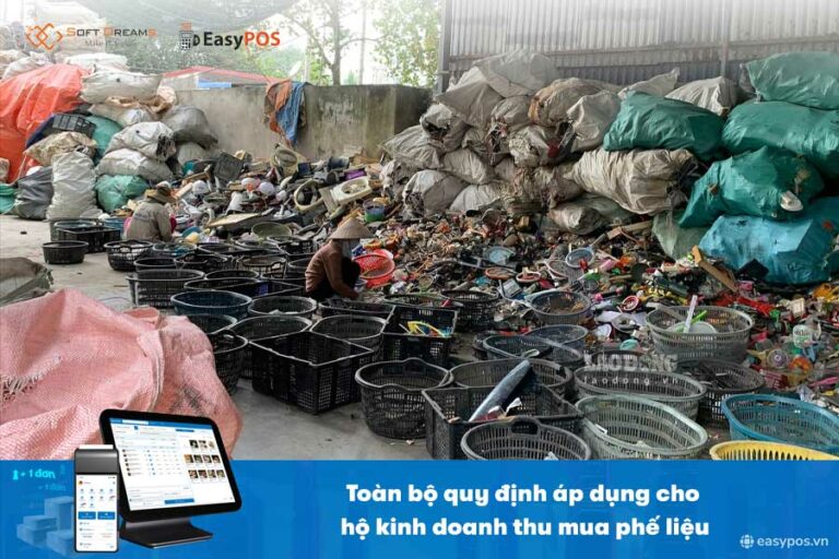 Toàn bộ quy định áp dụng cho hộ kinh doanh thu mua phế liệu