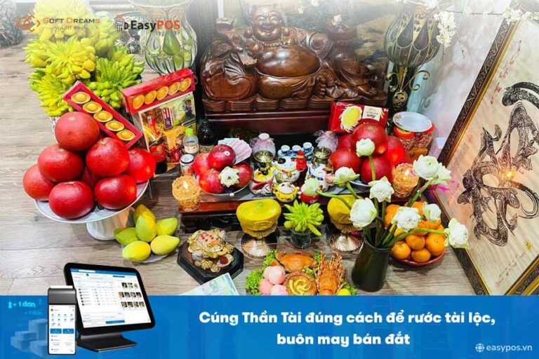 Cúng Thần Tài đúng cách để rước tài lộc, buôn may bán đắt [KÈM VĂN KHẤN]