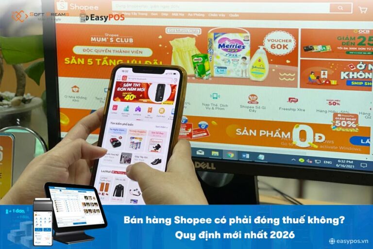 Bán hàng Shopee có phải đóng thuế không? Quy định mới nhất 2026
