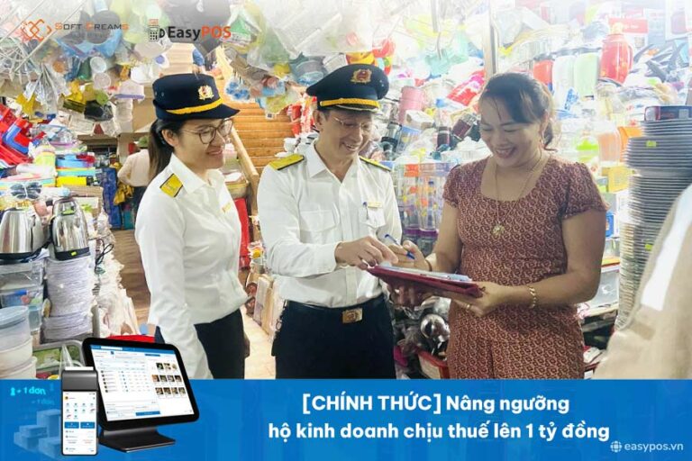 [Chính thức] Nâng ngưỡng hộ kinh doanh chịu thuế lên 1 tỷ đồng