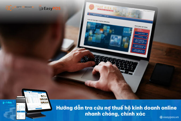 Hướng dẫn tra cứu nợ thuế hộ kinh doanh online nhanh chóng, chính xác