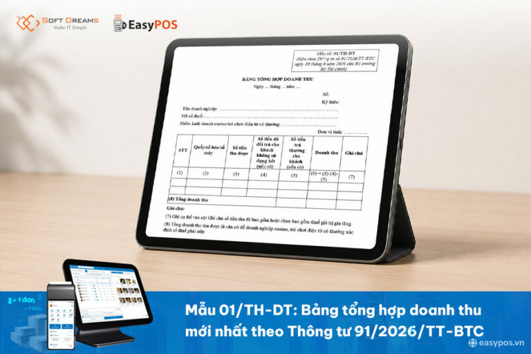 Mẫu 01/TH-DT: Tải file chuẩn theo TT 91/TT-BTC, Hướng dẫn