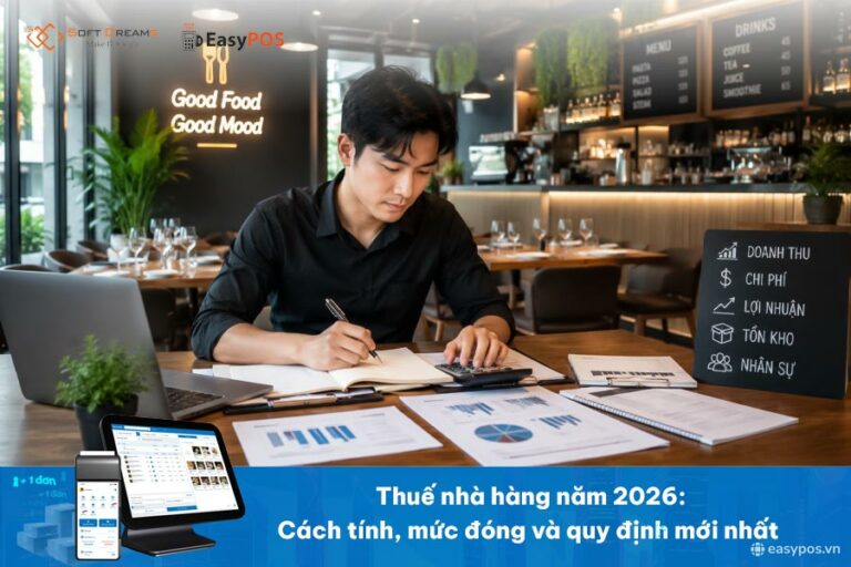 Thuế nhà hàng: Cách tính, mức đóng và quy định mới nhất